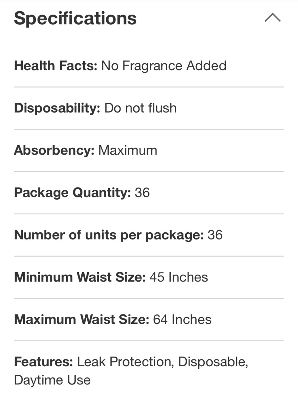 Depend Women's High-Absorbency Incontinence Underwear XL - Pink 36 Count - Picture 8 of 8